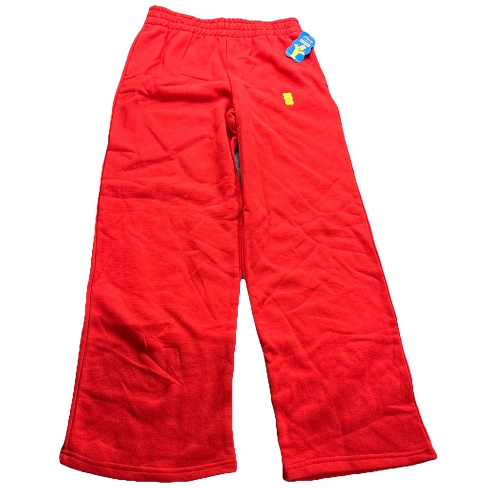 Haribo Women's Sweat Jogging Pants Red Medium Gummy Bear